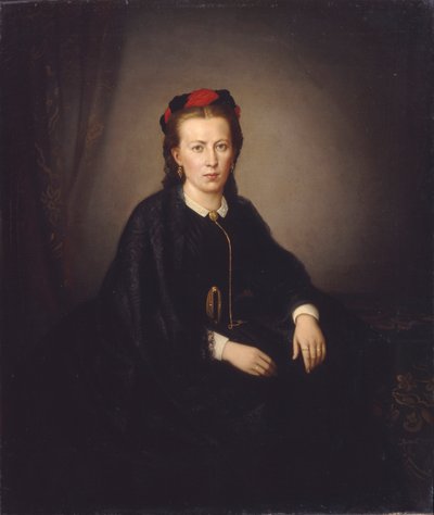 Portrét ženy od Hans Makart