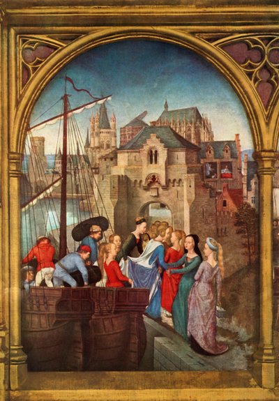 Příjezd do Kolína, 1489. od Hans Memling