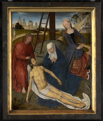 Centrální panel Triptychu Adriaan Reins od Hans Memling