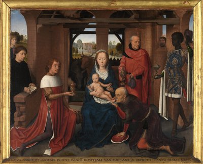 Centrální panel Triptychu Jana Floreinse od Hans Memling