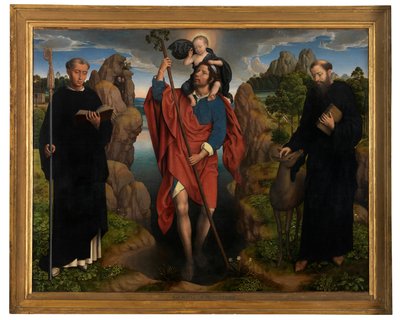Centrální panel Triptychu Willema Moreela od Hans Memling