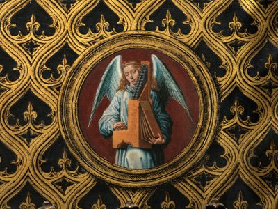 Detail relikviáře svaté Uršuly od Hans Memling