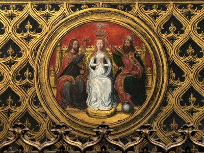 Detail reliquary of Saint Ursula od Hans Memling
