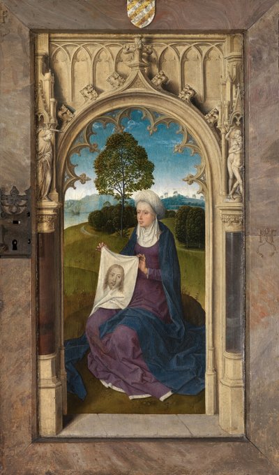 Vnější panel Triptychu Jana Floreinse od Hans Memling