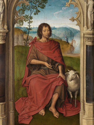 Vnější panel Triptychu Jana Floreinse od Hans Memling