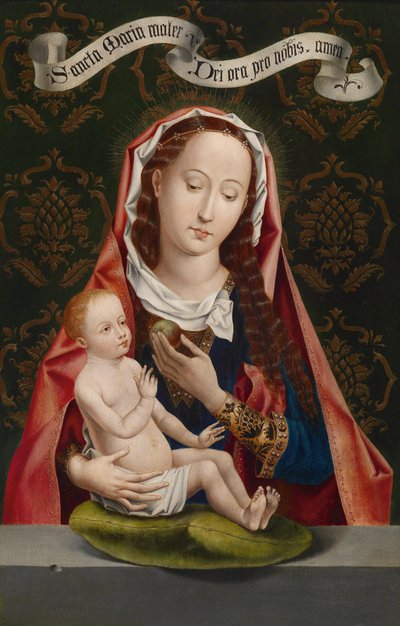 Madonna z jablka od Hans Memling