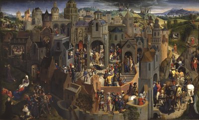 Umučení Krista, kolem 1470-71 od Hans Memling