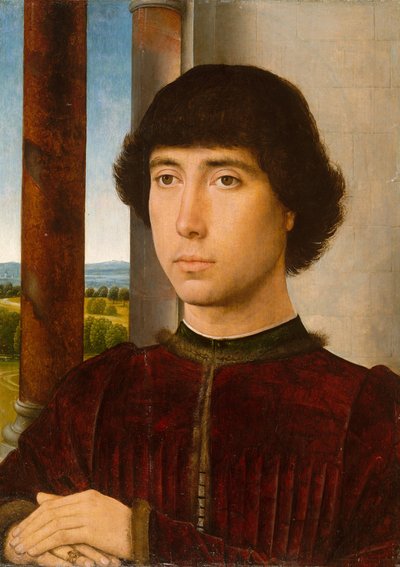 Portrét mladého muže, ca. 1472-75. od Hans Memling