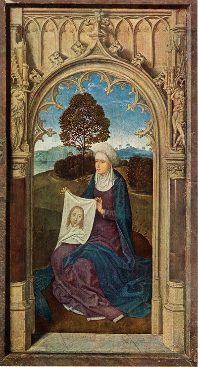 Svatá Veronika, 1470-1475. od Hans Memling