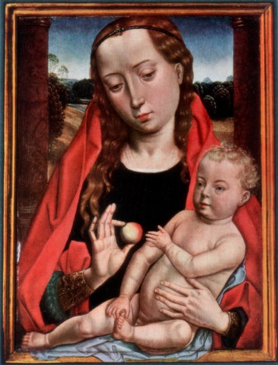 Madonna a dítě, 1927 od Hans Memling