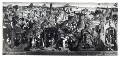 Sedm radostí Panny, 1480 od Hans Memling