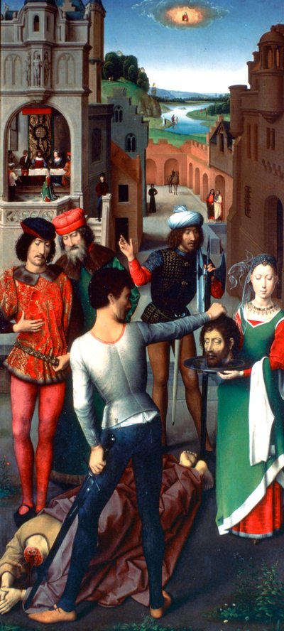 Triptych svatého Jana Křtitele a svatého Jana Evangelisty, 1479 od Hans Memling