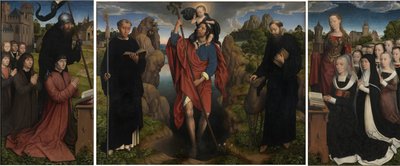 Triptych Willema Moreela, 1484 od Hans Memling