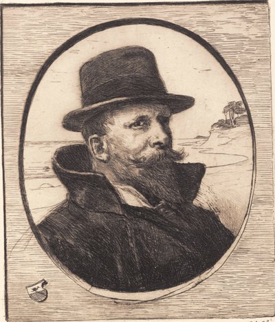 "Autoportrét" od Hans Nikolaj Hansen