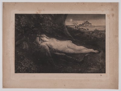 Titania ve "Snu noci svatojánské" od Hans Nikolaj Hansen