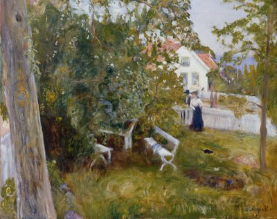 Letní krajina od Hans Olaf Heyerdahl