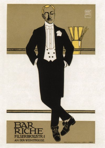 Bohatý bar, 1907 od Hans Rudi Erdt