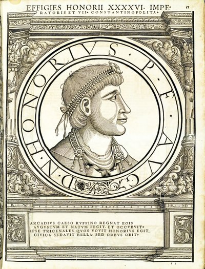 Honorius, ilustrace z 
