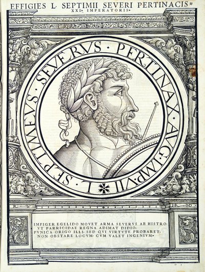 Septimus Severus, ilustrace z 