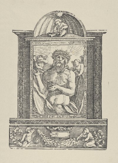 Ecce Homo Muž smutku, 1922. od Hans Schäufelein the Elder