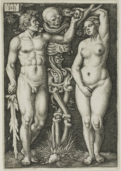 Adam a Eva od Hans Sebald Beham