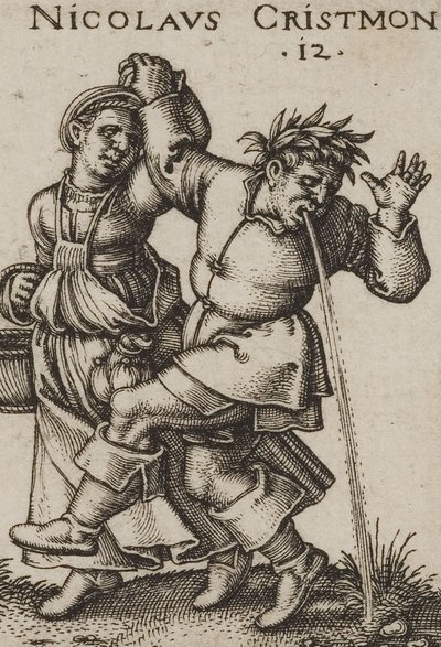 Beham Selská slavnost 1546 bl 06 detail od Hans Sebald Beham