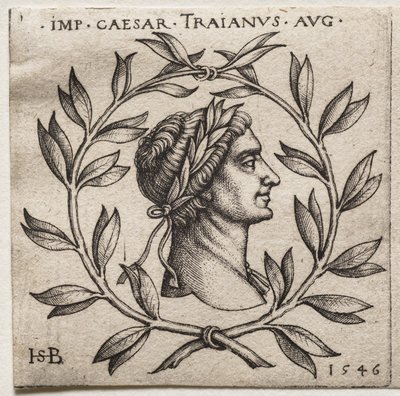 Busta císaře Traiana od Hans Sebald Beham
