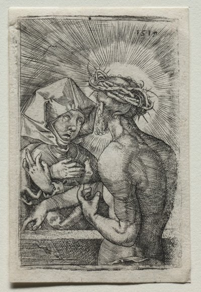 Kristus a Panna, 1519. od Hans Sebald Beham