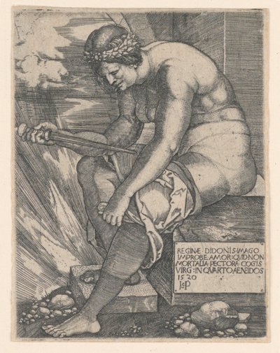 Dido od Hans Sebald Beham
