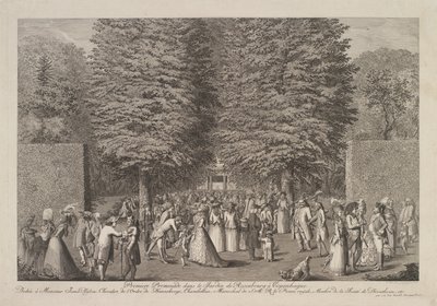 Hodující farmáři (květen a červen) od Hans Sebald Beham