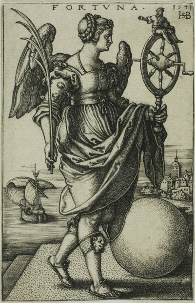 Štěstí od Hans Sebald Beham