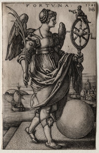 Fortune, 1541. od Hans Sebald Beham