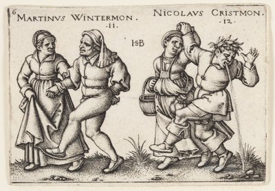 listopad a prosinec od Hans Sebald Beham