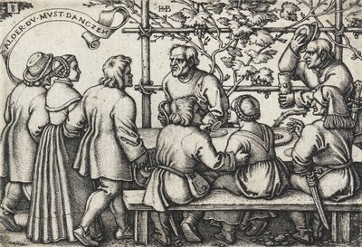 Selská slavnost od Hans Sebald Beham