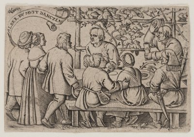 Selské slavnosti od Hans Sebald Beham