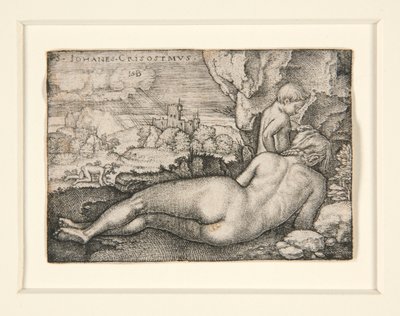 Pokání svatého Jana Zlatoústého od Hans Sebald Beham