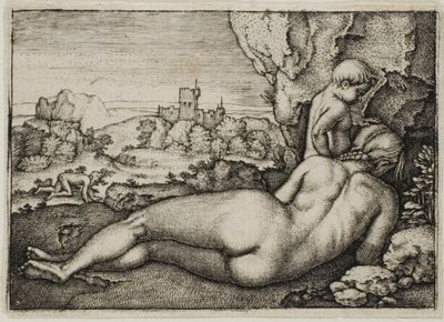 Pokání svatého Jana Zlatoústého od Hans Sebald Beham