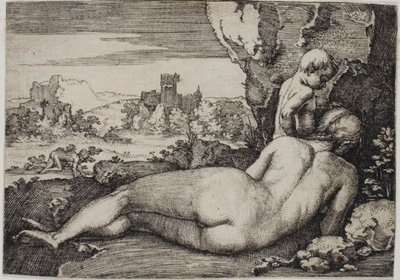 Pokání svatého Jana Chrysostoma od Hans Sebald Beham