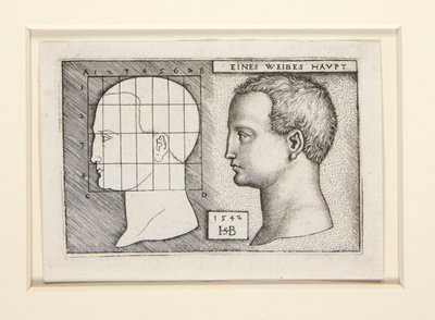 Proporční studie pro od Hans Sebald Beham