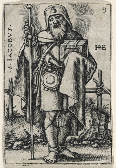 Saint James, major, 1541-46 od Hans Sebald Beham