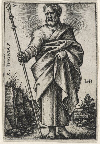 Svatý Tomáš, 1541-46 od Hans Sebald Beham