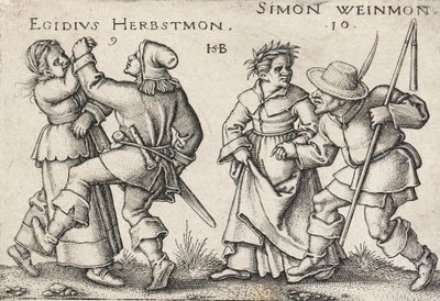 září a říjen od Hans Sebald Beham