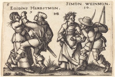 Září a říjen od Hans Sebald Beham