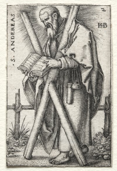 Svatý Ondřej, 1545-1546. od Hans Sebald Beham
