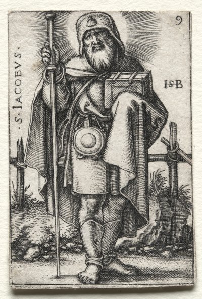 Svatý Jakub Veliký, 1545-1546. od Hans Sebald Beham