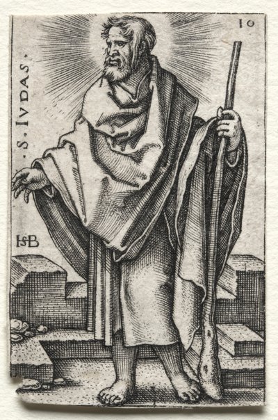Svatý Jidáš od Hans Sebald Beham