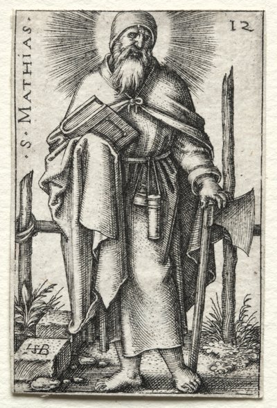 Svatý Matěj, 1545-1546. od Hans Sebald Beham