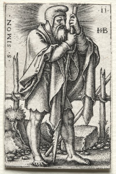 Svatý Šimon od Hans Sebald Beham