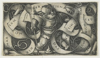 Malý Buffoon od Hans Sebald Beham