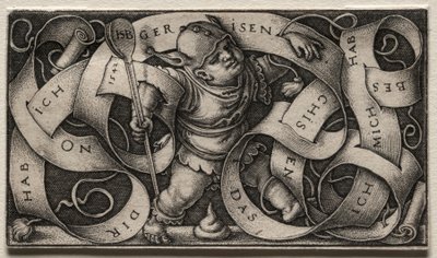 Malý Buffoon, 1542. od Hans Sebald Beham